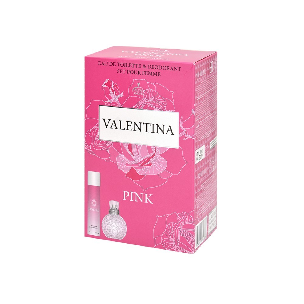 Женский Подарочный набор ALAIN Aregon Valentina Pink ( туалетная вода 100мл + дезодорант 75мл )
Женский Подарочный набор ALAIN Aregon Valentina Pink ( туалетная вода 100мл + дезодорант 75мл )