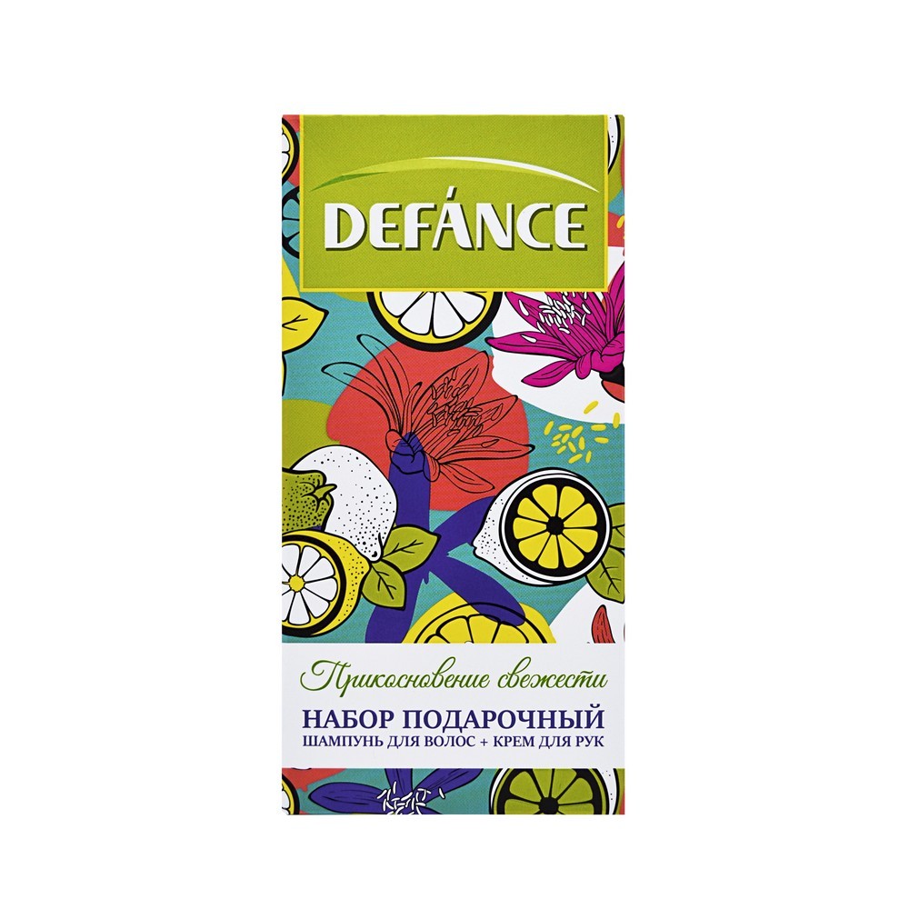 Женский набор Defance ( шампунь для волос " Cooling effect " 300мл + крем для рук " увлажняющий " 80мл )
Женский набор Defance ( шампунь для волос " Cooling effect " 300мл + крем для рук " увлажняющий " 80мл )