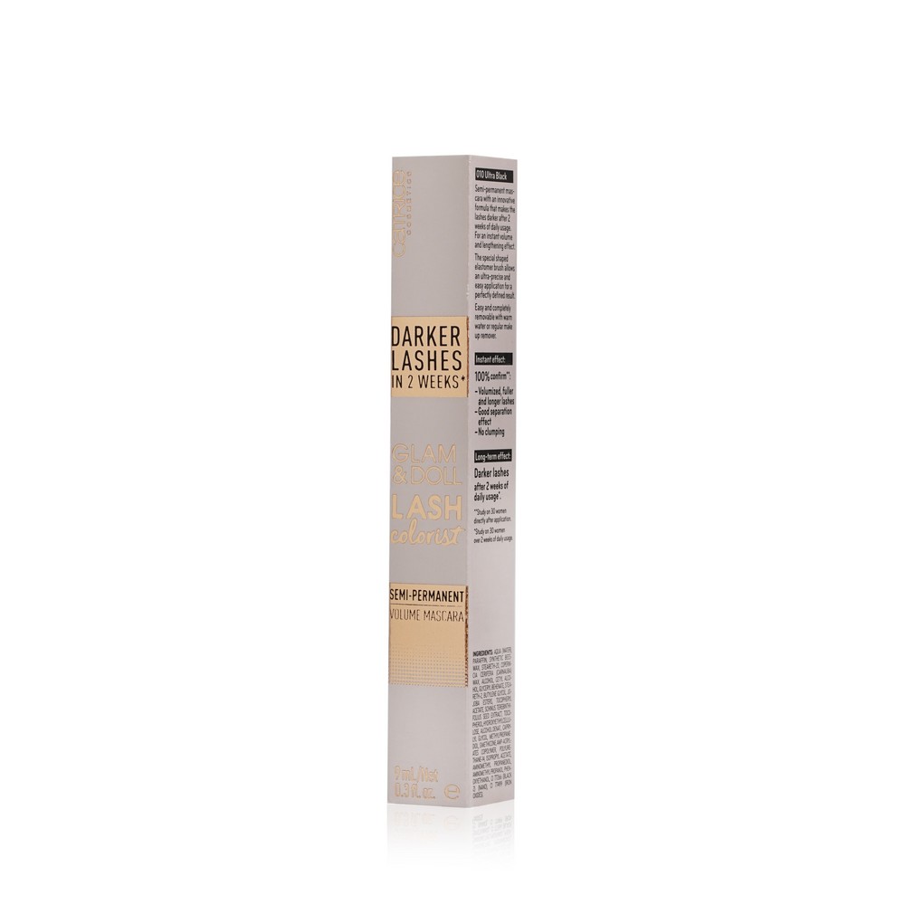 Тушь для ресниц Catrice Glam & Doll Lash Colorist Semi-Permanent Volume 010 Ultra Black 9мл
Тушь для ресниц Catrice Glam & Doll Lash Colorist Semi-Permanent Volume 010 Ultra Black 9мл