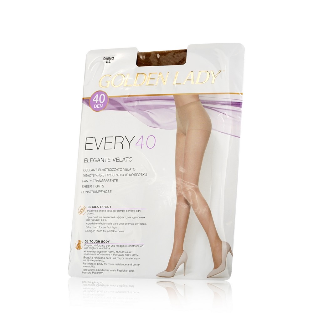 Женские колготки Golden Lady Every 40den Daino 4 размер
Женские колготки Golden Lady Every 40den Daino 4 размер