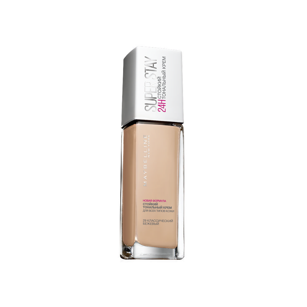 Тональный крем Maybelline New York SuperStay 24 для лица 29 Классический бежевый 30мл
Тональный крем Maybelline New York SuperStay 24 для лица 29 Классический бежевый 30мл