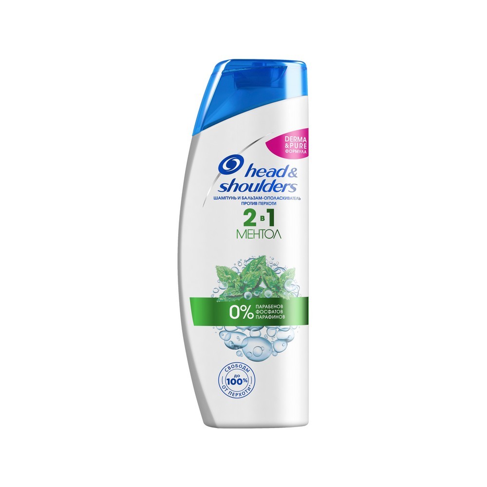Шампунь и бальзам - ополаскиватель 2 в 1 Head and Shoulders против перхоти с натуральным ментолом 400мл
Шампунь и бальзам - ополаскиватель 2 в 1 Head and Shoulders против перхоти с натуральным ментолом 400мл