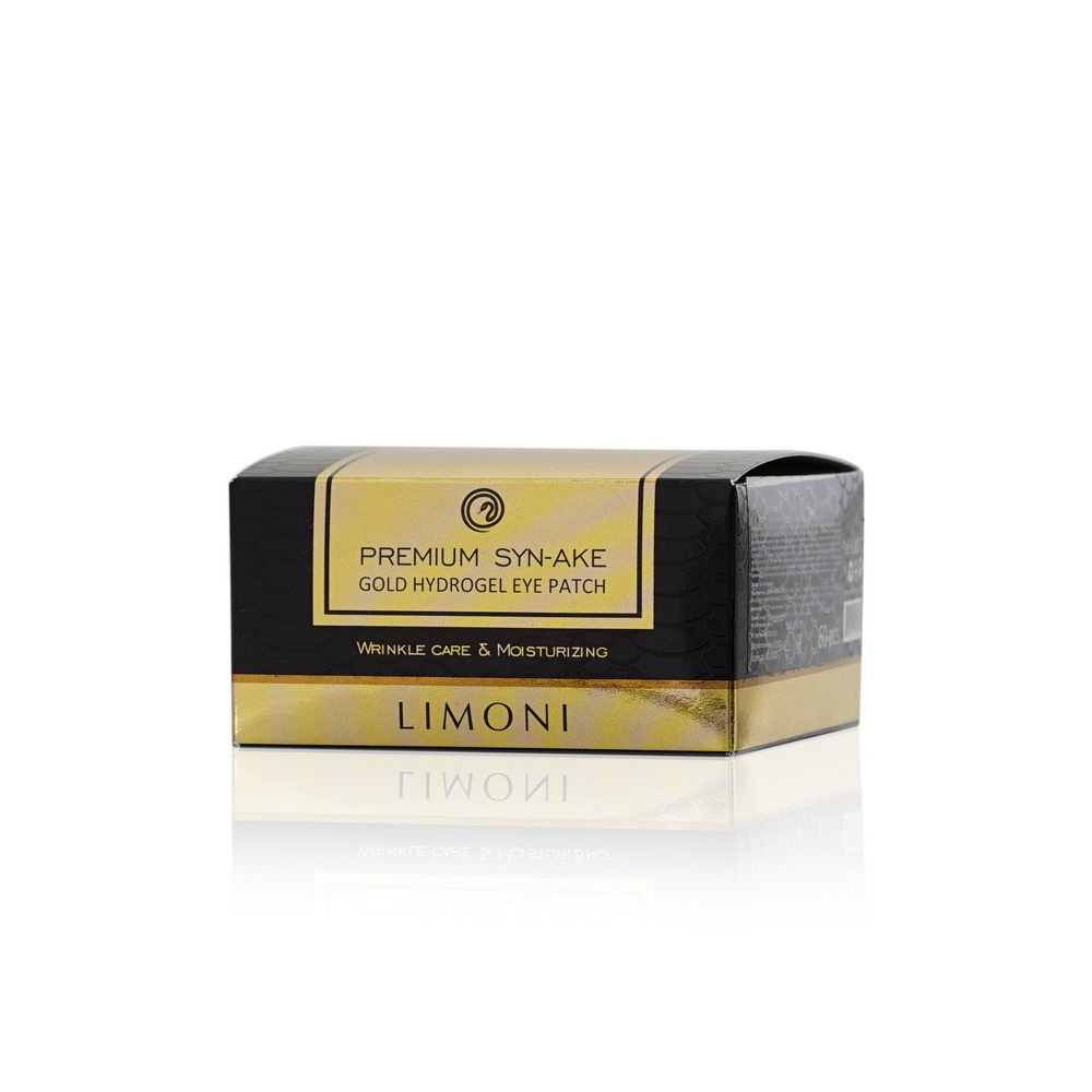 Антивозрастные гелевые патчи для век LIMONI Premium Syn-Ake Anti-Wrinkle со змеиным ядом 60шт
Антивозрастные гелевые патчи для век LIMONI Premium Syn-Ake Anti-Wrinkle со змеиным ядом 60шт