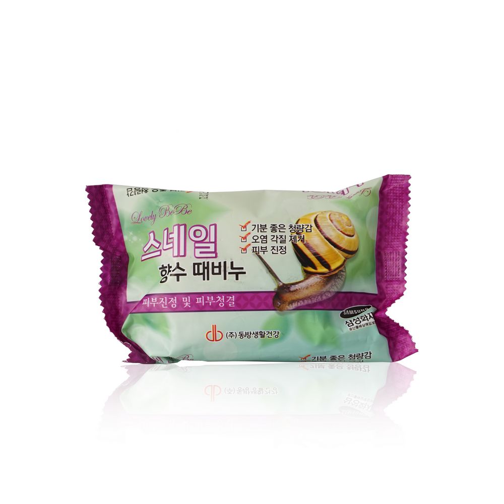 Мыло Juno для лица " Lovelybebe Perfume Peeling Soap Snail " отшелушивающее , с экстрактом улитки 120мл
Мыло Juno для лица " Lovelybebe Perfume Peeling Soap Snail " отшелушивающее , с экстрактом улитки 120мл