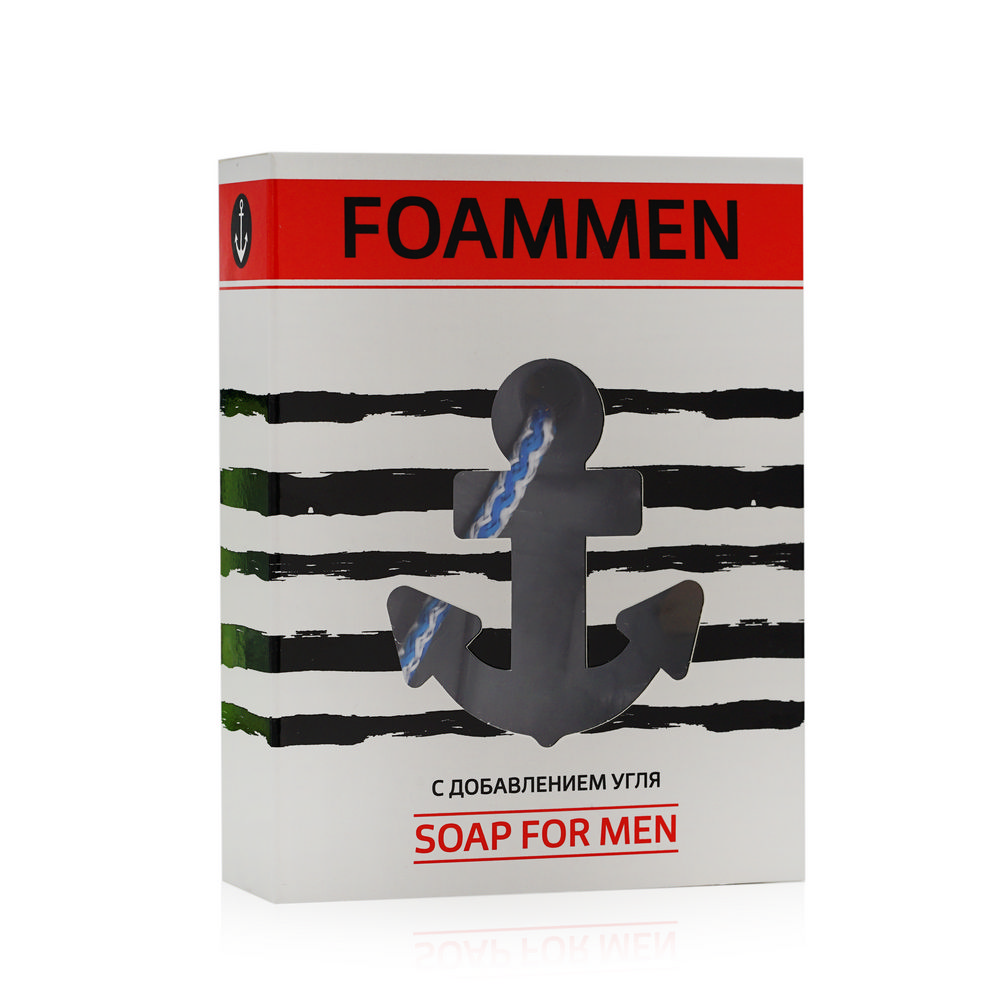 Туалетное мыло Foammen мужское , твердое , фигурное " Якорь " , с добавлением угля 100г
Туалетное мыло Foammen мужское , твердое , фигурное " Якорь " , с добавлением угля 100г