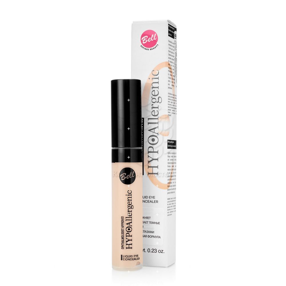 Светоотражающий корректор Bell HYPOAllergenic для области вокруг глаз " Liquid Eye Concealer " 01 Светло-бежевый 6,5г
Светоотражающий корректор Bell HYPOAllergenic для области вокруг глаз " Liquid Eye Concealer " 01 Светло-бежевый 6,5г