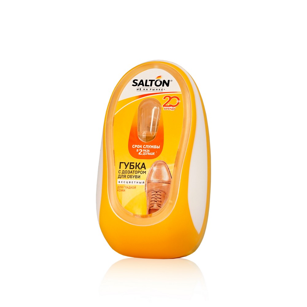 Губка - блеск для обуви Salton для гладкой кожи , с дозатором , натуральный
Губка - блеск для обуви Salton для гладкой кожи , с дозатором , натуральный