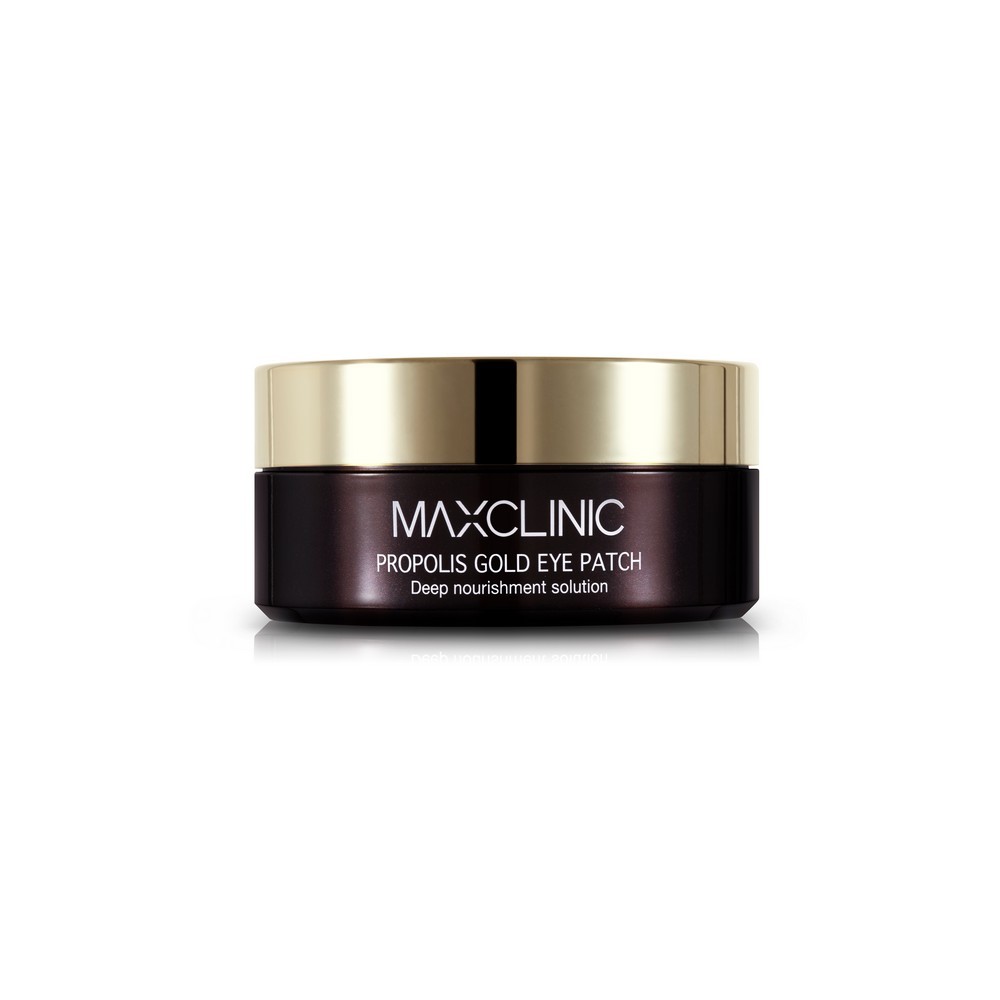 

Гидрогелевые патчи для области вокруг глаз Maxclinic Propolis Gold Eye Patch с прополисом и частичками золота 60шт