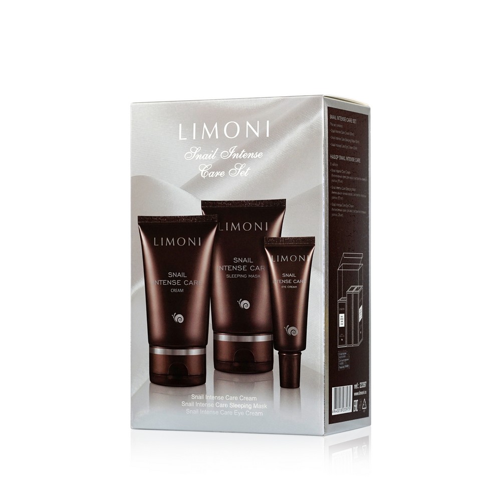 Женский Подарочный набор LIMONI Snail Intense Care ( крем для лица + ночная маска + крем для век )
Женский Подарочный набор LIMONI Snail Intense Care ( крем для лица + ночная маска + крем для век )