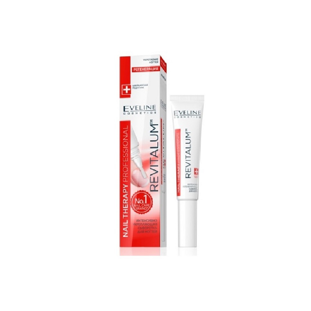 Сыворотка для ногтей и кутикулы Eveline Nail Therapy Professional Revitalum интенсивно укрепляющая 8мл
Сыворотка для ногтей и кутикулы Eveline Nail Therapy Professional Revitalum интенсивно укрепляющая 8мл
