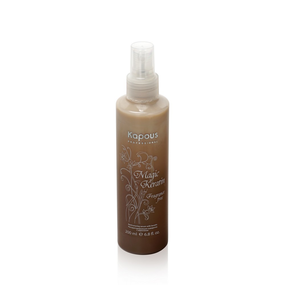Реструктурирующая сыворотка для волос с кератином Kapous Professional Magic Keratin 200мл
Реструктурирующая сыворотка для волос с кератином Kapous Professional Magic Keratin 200мл
