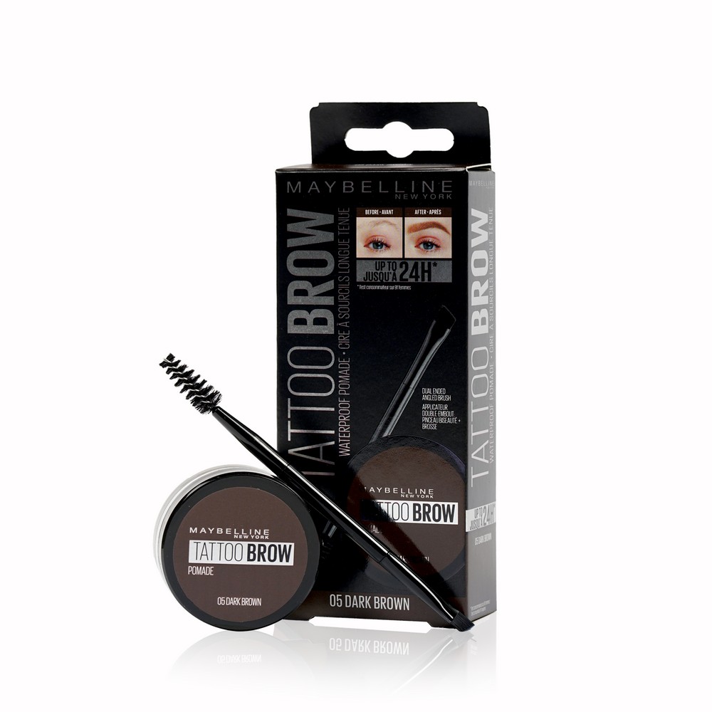 Стойкая помада для бровей Maybelline New York Tattoo Brow Pomade 005 Dark brown 3,5г
Стойкая помада для бровей Maybelline New York Tattoo Brow Pomade 005 Dark brown 3,5г