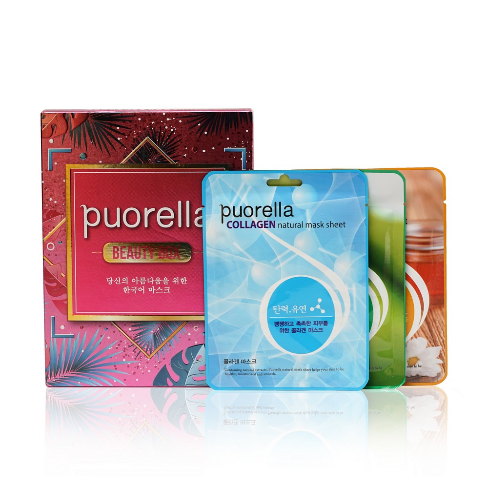 Женский набор Puorella Natural ( увлажняющая маска для лица " Honey " 21г + успокаивающая маска для лица " Aloe " 21г + Антивозрастная маска для лица " Collagen " 21г )
Женский набор Puorella Natural ( увлажняющая маска для лица " Honey " 21г + успокаивающая маска для лица " Aloe " 21г + Антивозрастная маска для лица " Collagen " 21г )