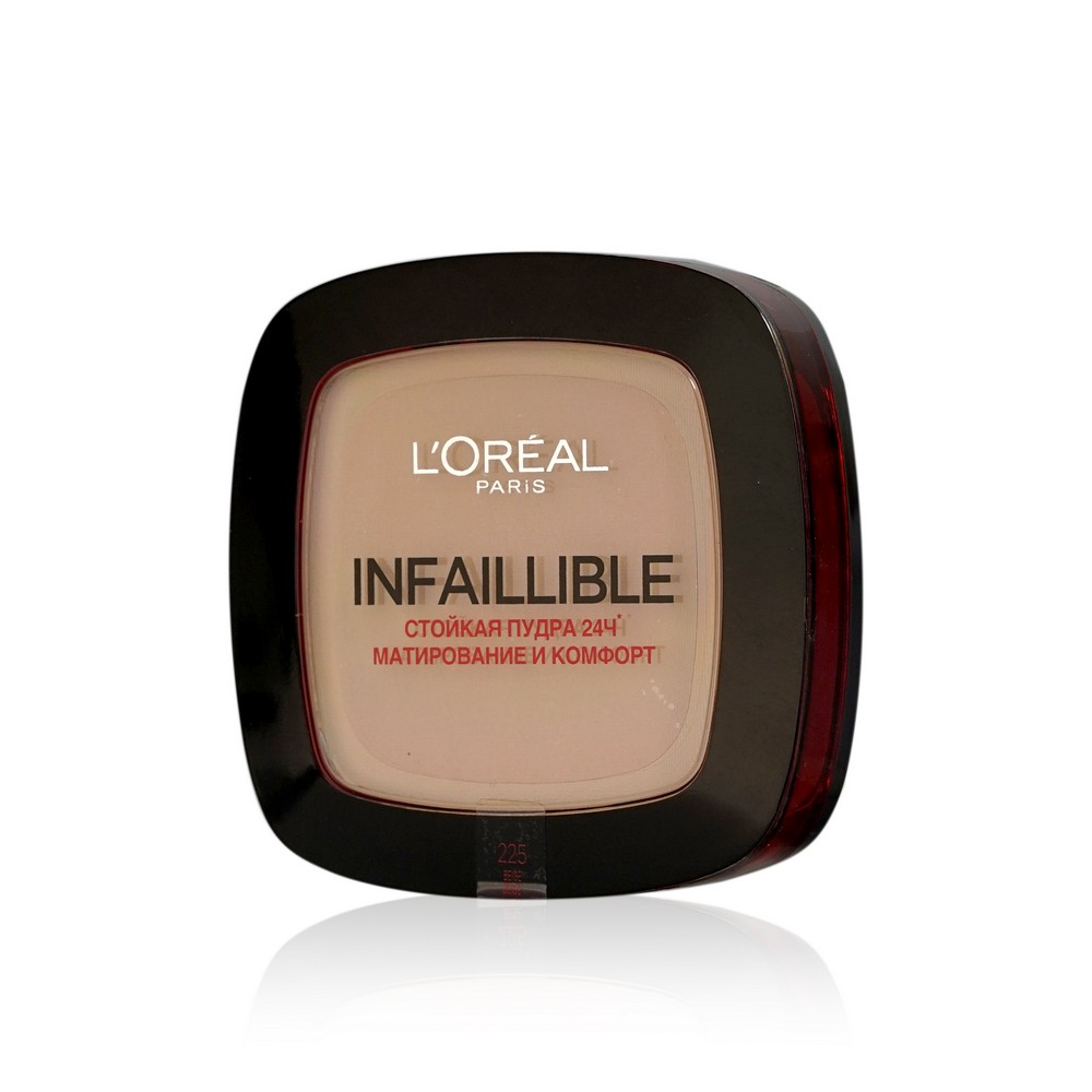 Стойкая пудра L`Oreal Paris Infaillible для лица " Матирование и комфорт " 225 Бежевый 9г
Стойкая пудра L`Oreal Paris Infaillible для лица " Матирование и комфорт " 225 Бежевый 9г