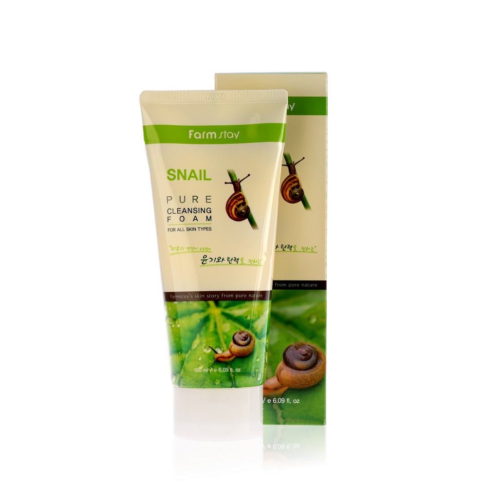 Пенка FarmStay для умывания " Snail Pure Cleansing Foam " очищающая , с экстрактом улитки 180мл
Пенка FarmStay для умывания " Snail Pure Cleansing Foam " очищающая , с экстрактом улитки 180мл