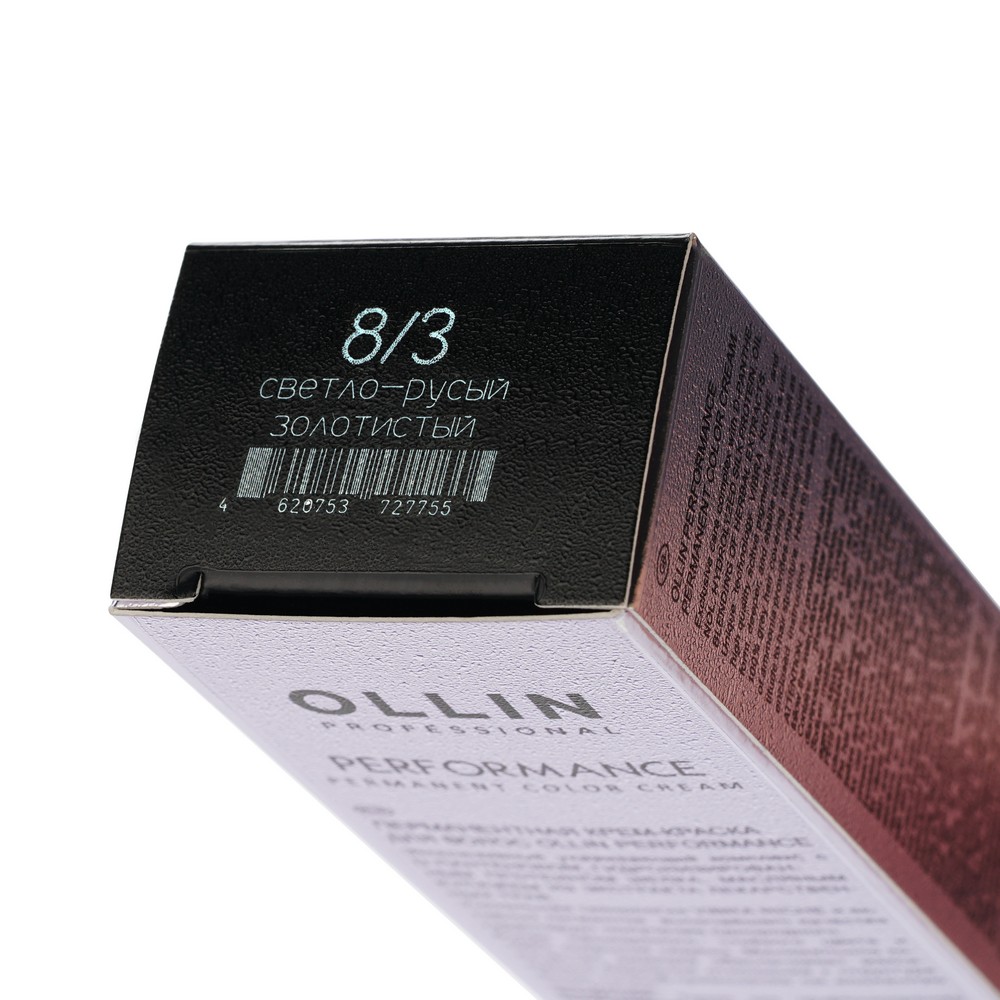 Крем - краска для волос Ollin Professional Performance 8/3 Светло-русый золотистый 60мл
Крем - краска для волос Ollin Professional Performance 8/3 Светло-русый золотистый 60мл