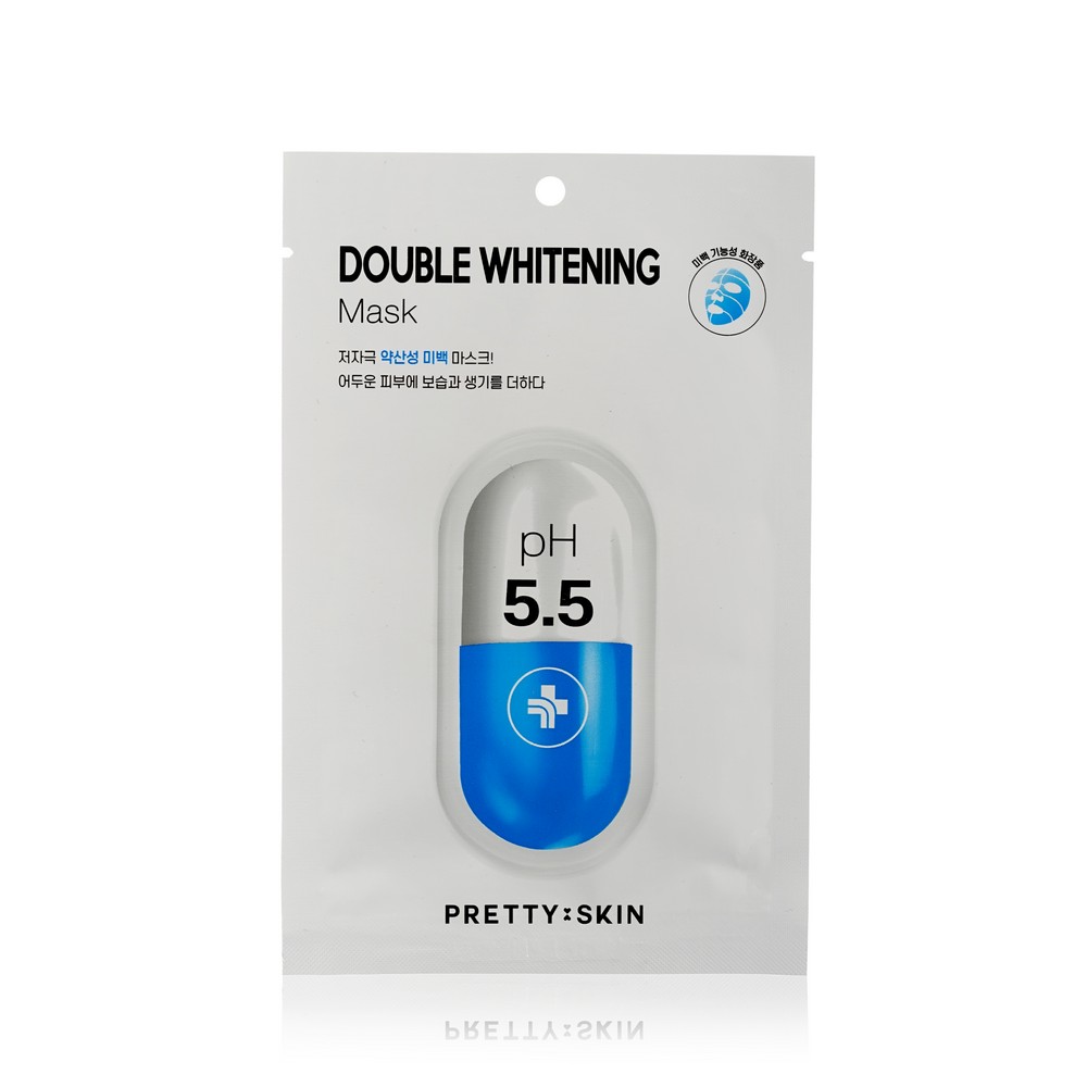 Восстанавливающая маска для лица Prettyskin Double Whitening " pH 5,5 " с ниацинамидом 25мл
Восстанавливающая маска для лица Prettyskin Double Whitening " pH 5,5 " с ниацинамидом 25мл