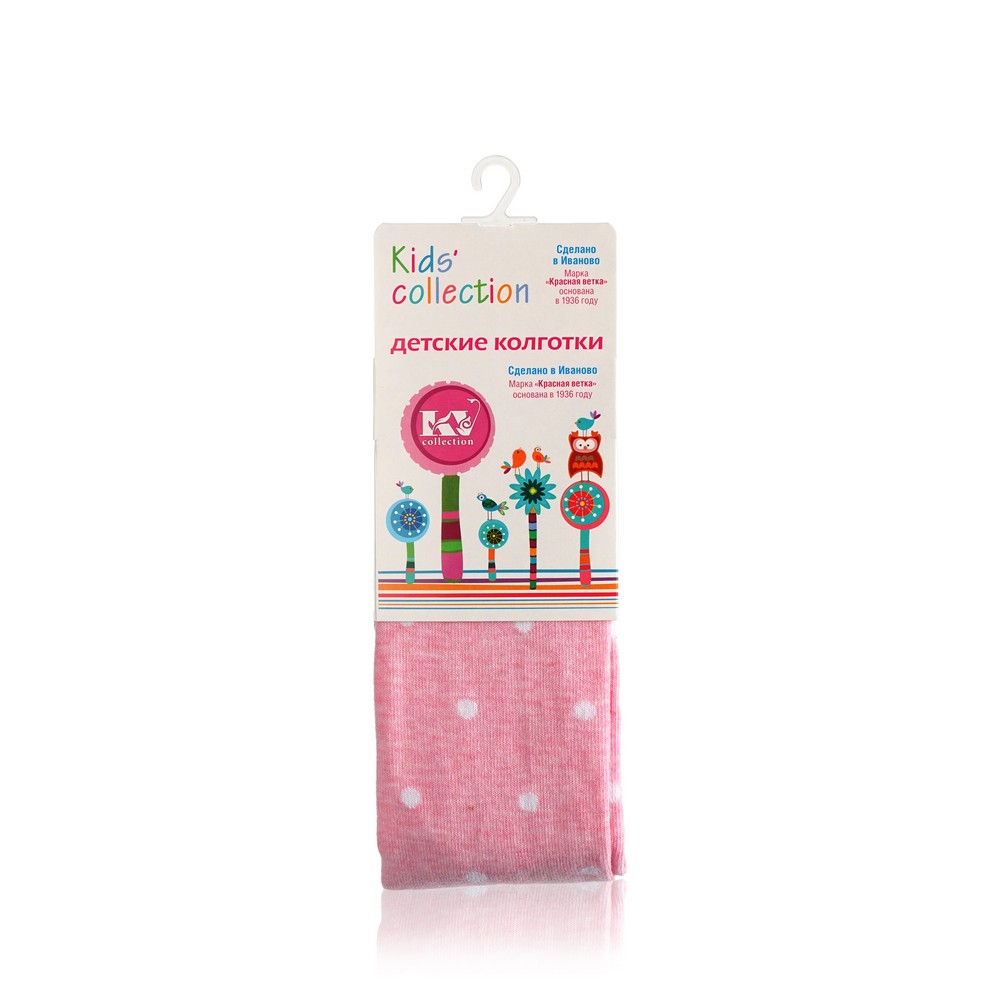 

Детские колготки Красная ветка Kids Collection с-1814 " В горошек " Розовый р.104-110 (16)