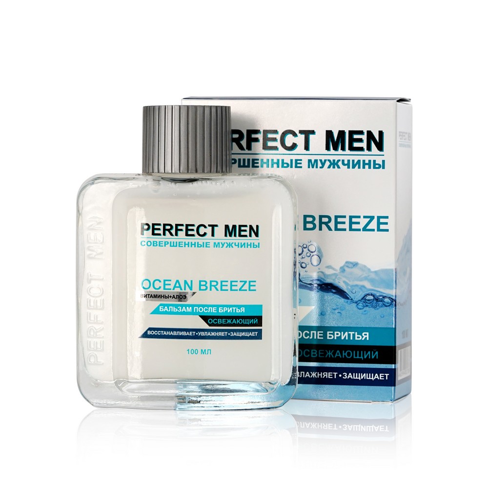 

Бальзам после бритья Perfect men " Ocean breeze " освежающий 100мл