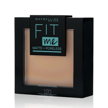 Пудра Maybelline New York Fit me! для лица " Matte & Poreless " матирующая 120 Классический бежевый 9г