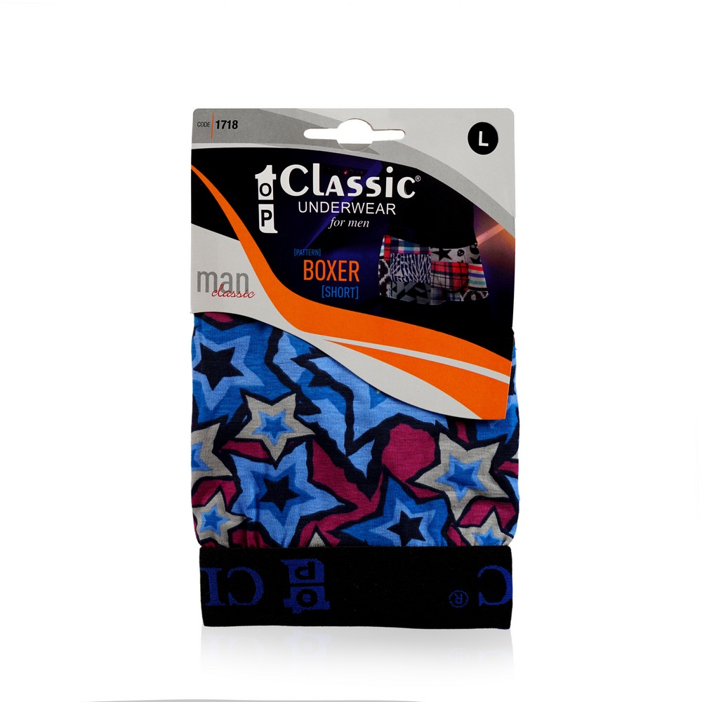 

Мужские трусы - боксеры Top Classic 1718 , L