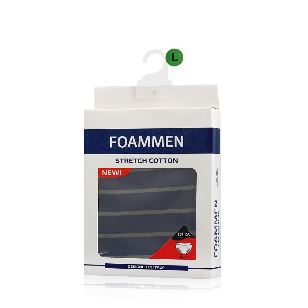 

Мужские трусы - слипы Foammen Fo80512-3 синие L