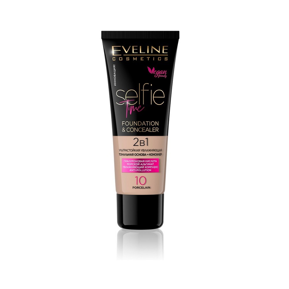 

Тональный крем для лица Eveline Selfie time 10 Porcelain 30мл