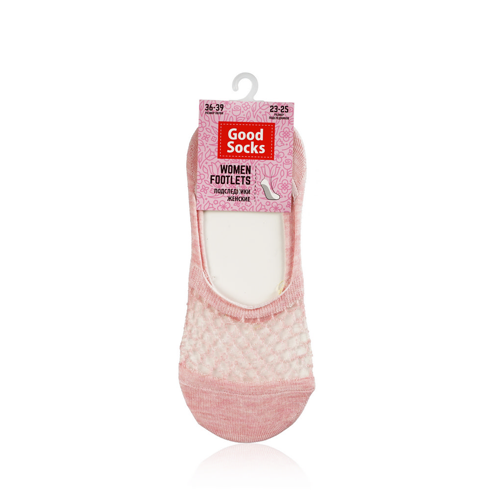 

Подследники Good Socks трикотажные , с рисунком , SS19/7-5 , розовые