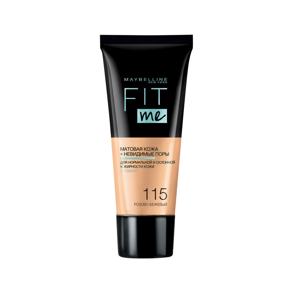 

Тональный крем для лица Maybelline New York Fit me! 115 Розово-бежевый 30мл