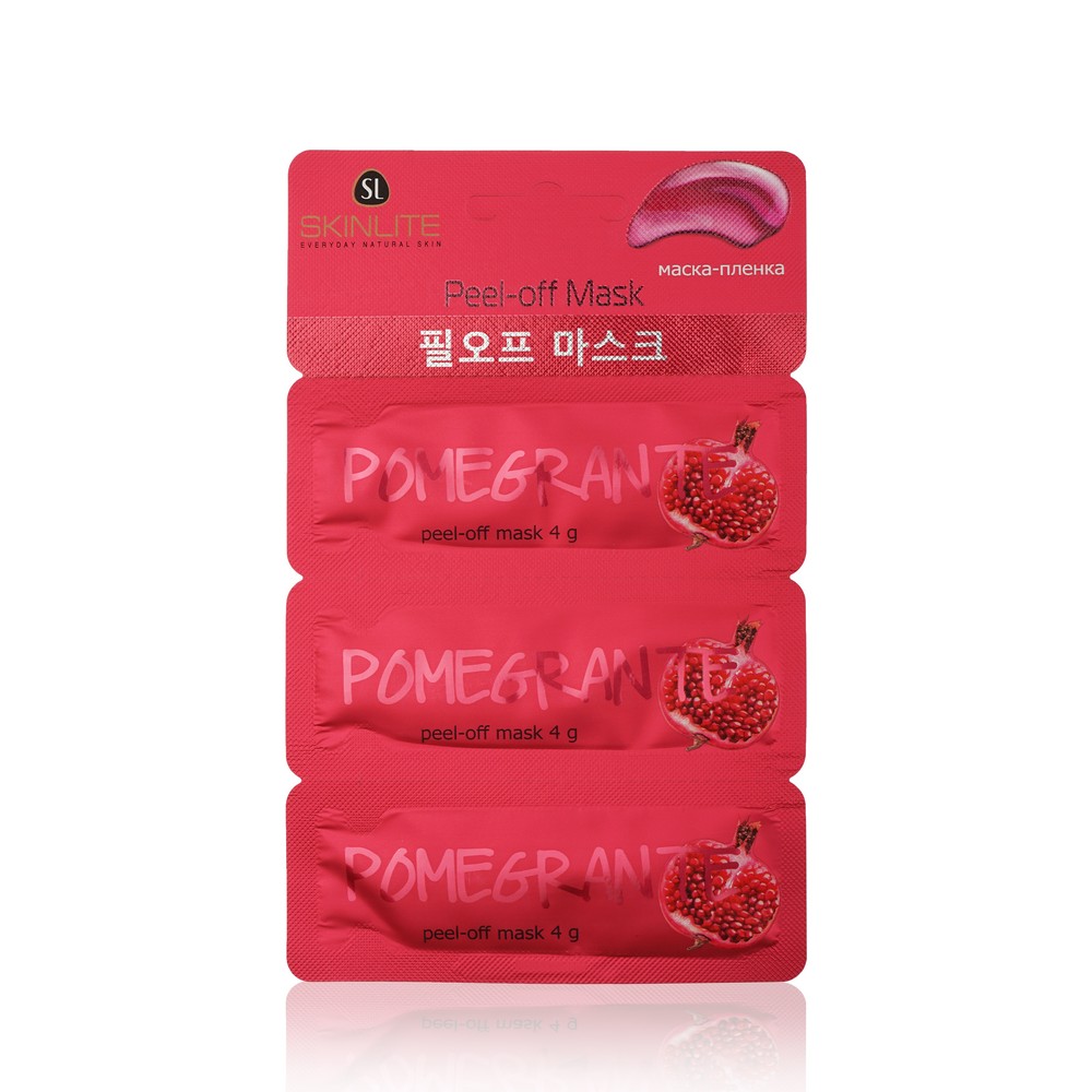 

Маска - пленка для лица Skinlite " Pomegranate " 12г