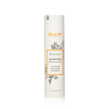 Шампунь для волос Ollin Professional Bionika " питание и блеск " 250мл