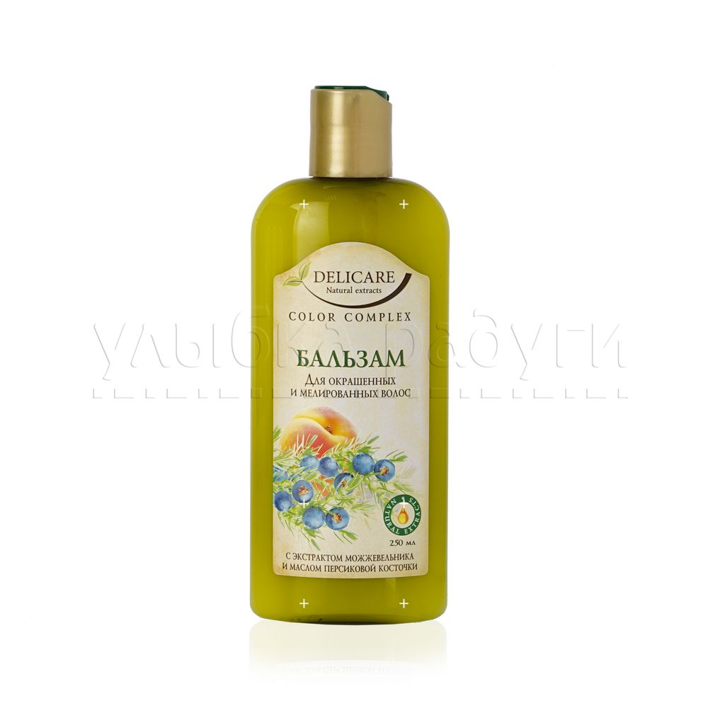 

Бальзам Delicare Natural Extracts для окрашенных и мелированных волос с маслом семян подсолнуха " Color Complex " 250мл