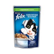 Влажный корм для взрослых кошек Felix Аппетитные кусочки с кроликом в желе 85г