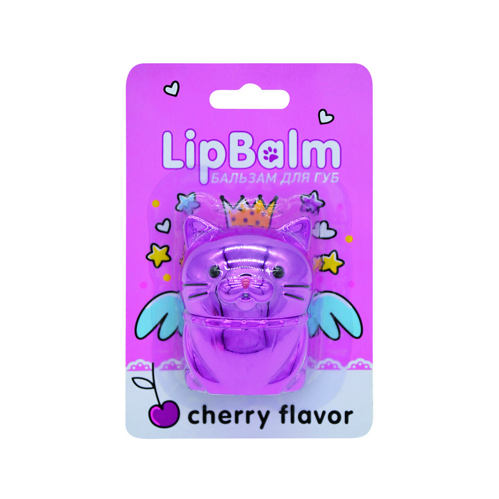 

Бальзам для губ Lip Balm " Котик " с ароматом вишни 2,7г