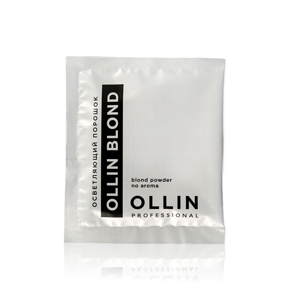 цена Осветляющий порошок для волос Ollin Professional  Blond Powder no aroma  30г