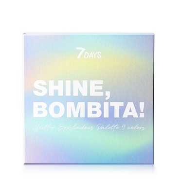 Глиттер для век 7 days Shine, Bombita! мерцающий 9 цветов