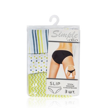 Женские трусы Atto Simple ТК-30 S 3шт