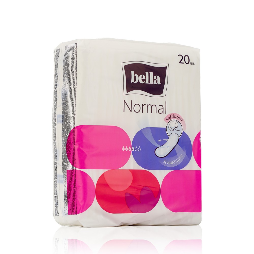 Женские прокладки Bella Normal Air , softiplait , 20шт