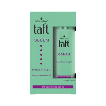 Стайлинг -пудра для укладки волос Taft мгновенный Воздушный объем Сверхсильная фиксация (4) 10г