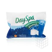 Влажная туалетная бумага Day Spa водорастворимая , с экстрактом календулы 40шт