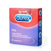 Презервативы DUREX Elite сверхтонкие 3шт