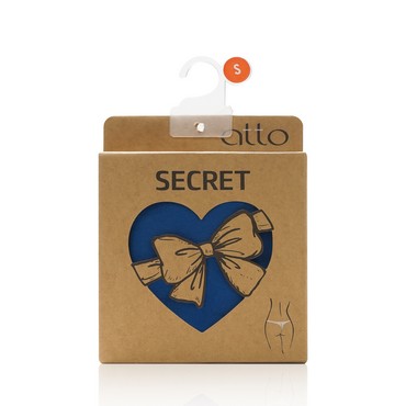 Женские трусы - стринги Atto Secret , Васильковый , S