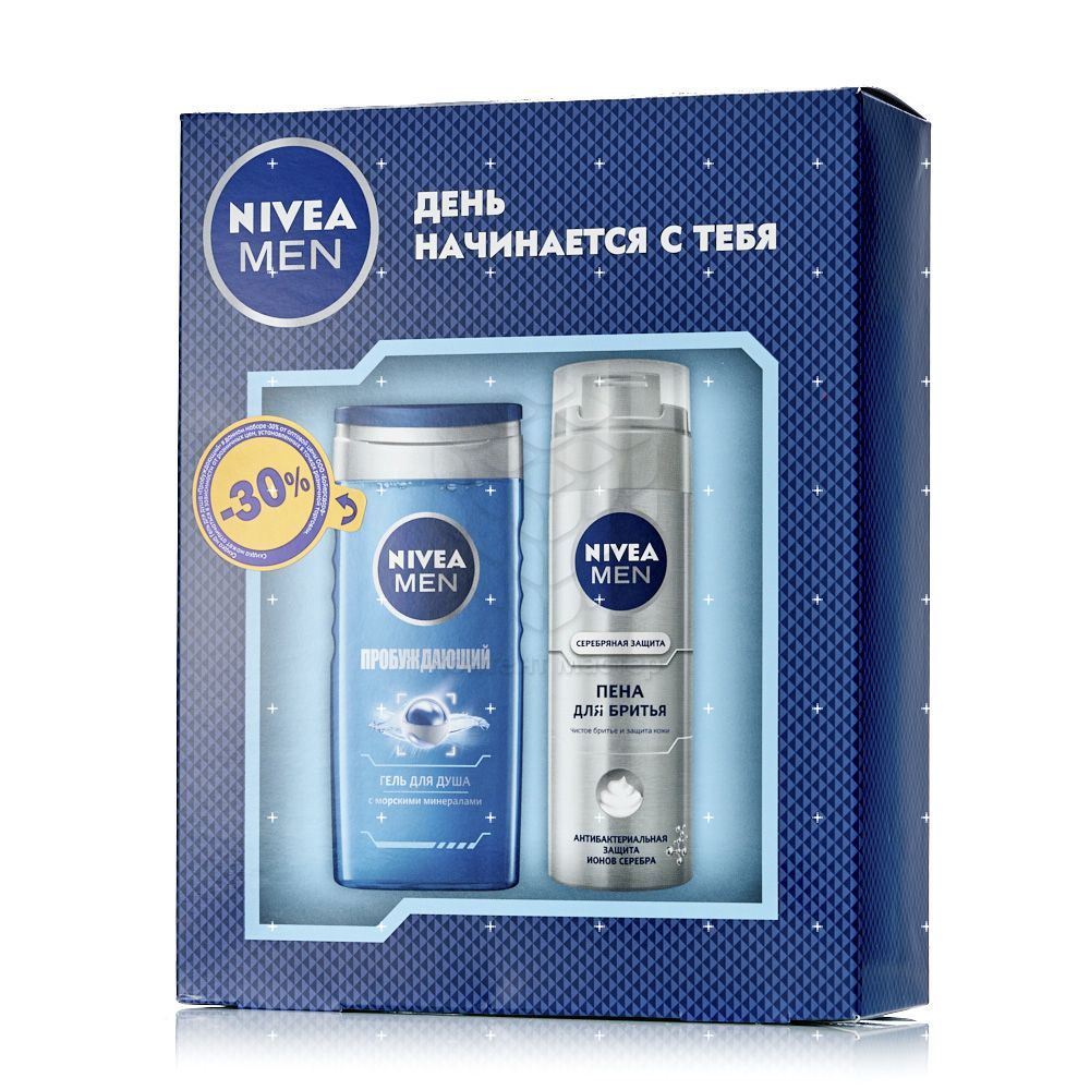 Nivea гель для душа и для бритья