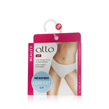 Женские трусы Atto SLIP S - M Телесные