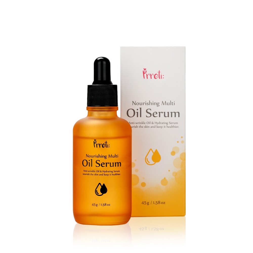 

Разглаживающая сыворотка для лица Prreti " Oil Serum " с маслом шиповника 45г