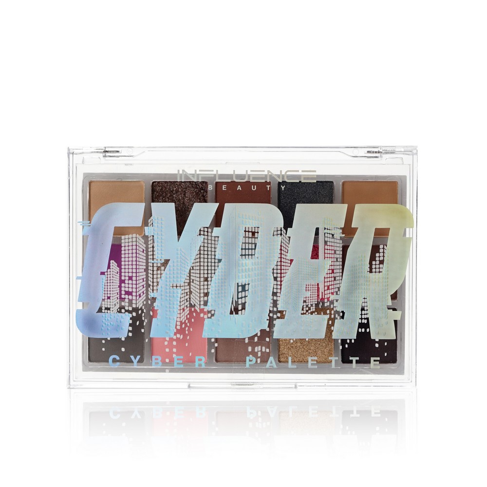 

Палетка теней для век Influence Beauty " Cyber " , 11г