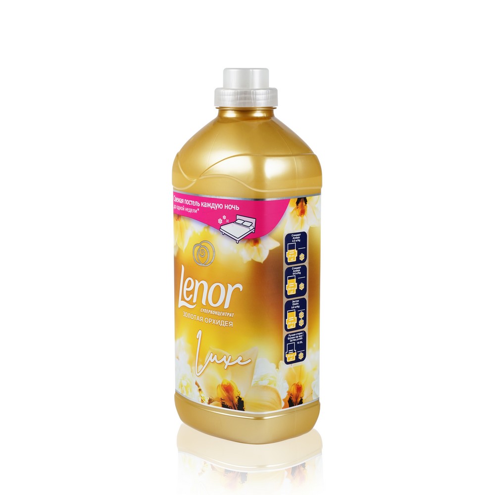 

Концентрированный ополаскиватель для белья Lenor " Золотая орхидея " 1,8л