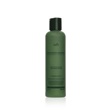 Укрепляющий шампунь с хной против перхоти и выпадения волос La'dor Pure Henna Shampoo 200мл