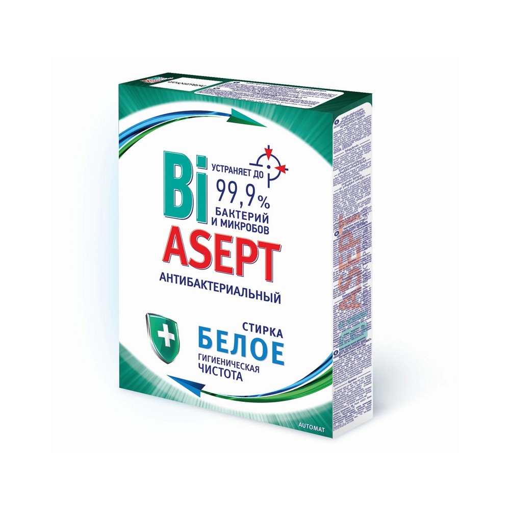 

Порошок для стирки белого белья BiASEPT автомат 400г