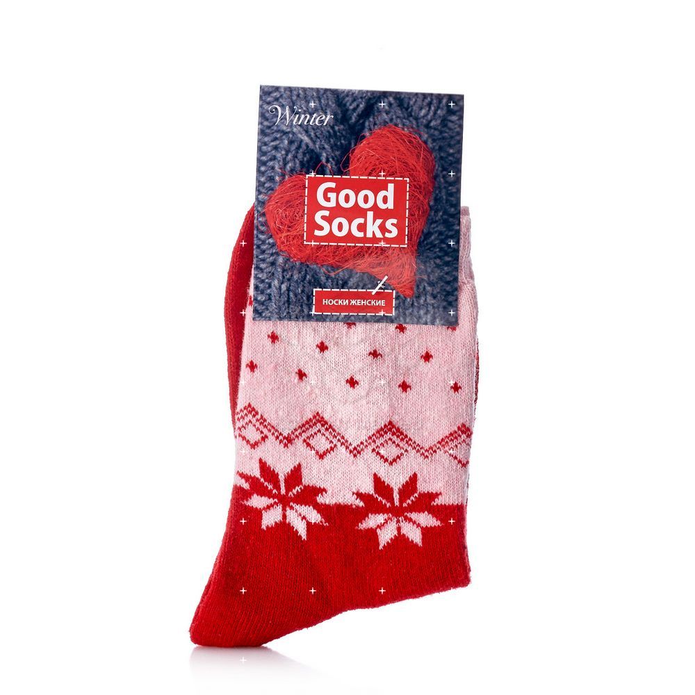 

Женские носки Good Socks шерстяные " Снежинка "